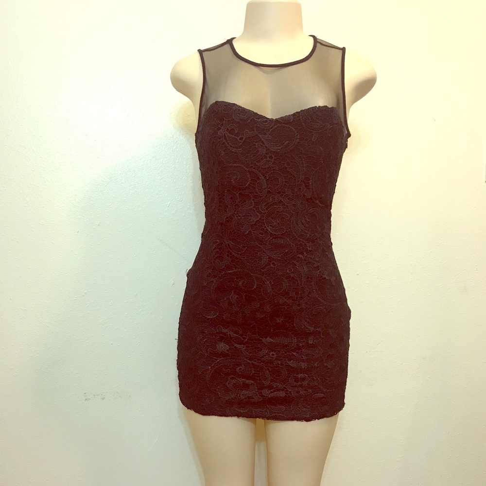 Black Lace Dress
